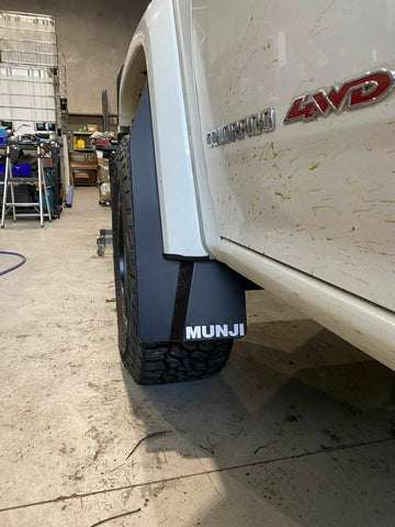 Composite Mudflap Replacements FRONT (Isuzu D-MAX/Holden Ra7 2007-2012)