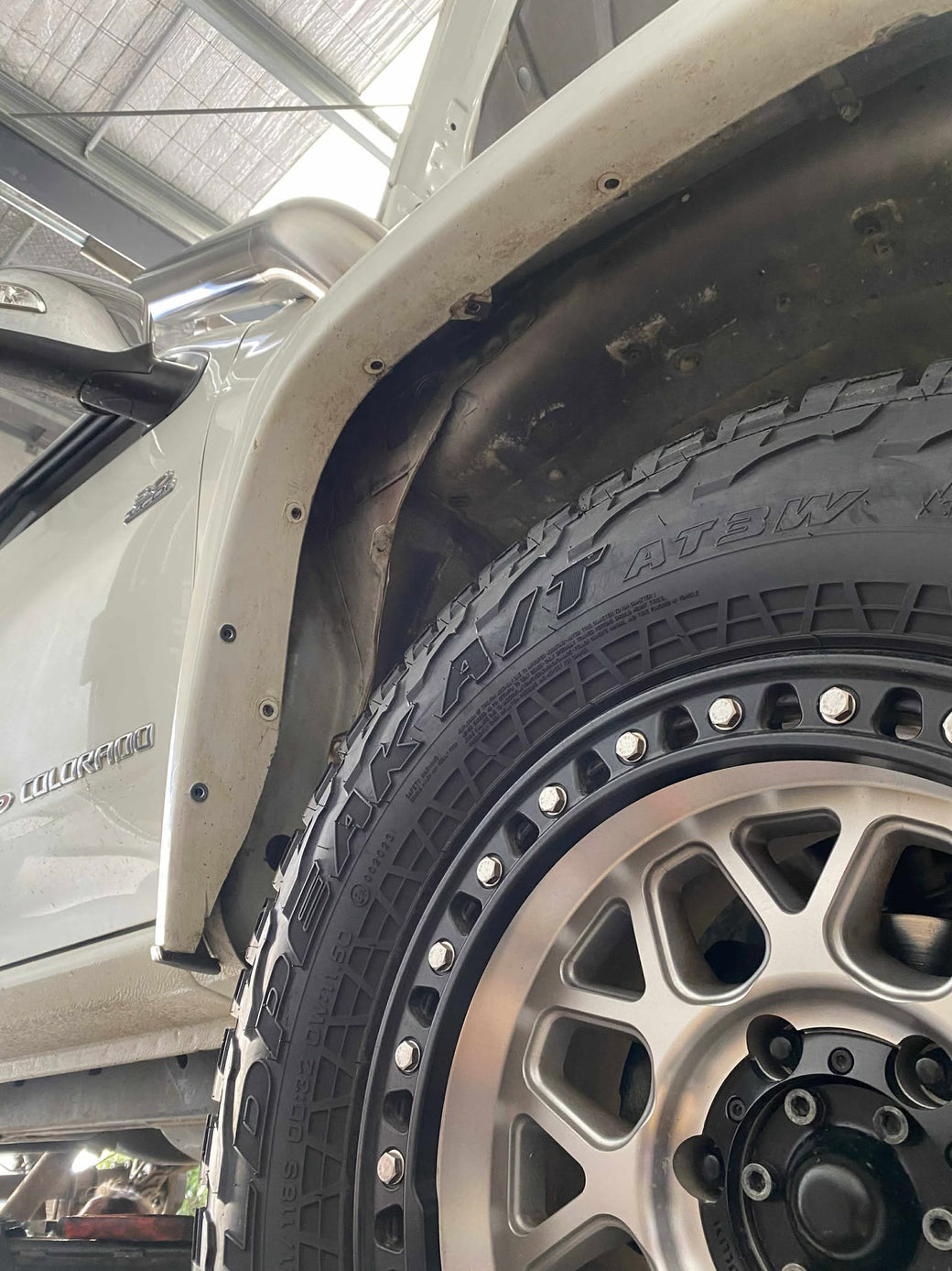 Composite Mudflap Replacements FRONT (Isuzu D-MAX/Holden Ra7 2007-2012)