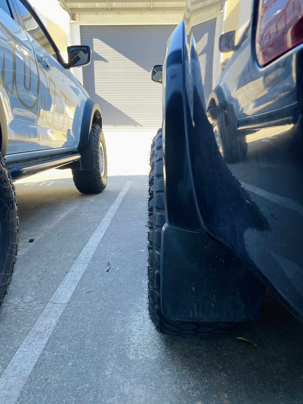 Composite Mudflap Replacements REAR (Isuzu D-MAX 2008-2012 & Holden Ra7 Rodeo/RC Colorado 2007-2012)