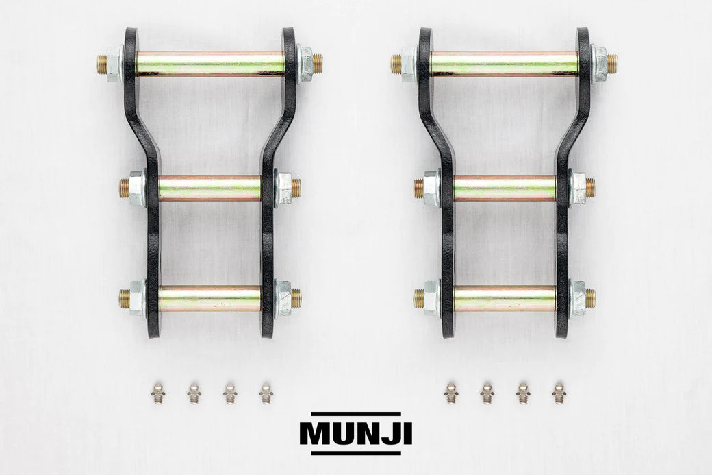 Shackles - 2" Extended Greasable (Additional 2" Lift to Vehicle) (Ford Ranger 2012-2021 & BT50 2012-2020)