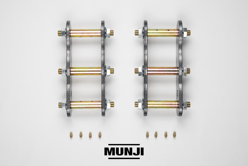 Shackles - 2" Extended Greaseable (Additional 2" Lift to Vehicle) (Isuzu D-Max 2012 to 2020 / RG Colorado 2012 to 2019)