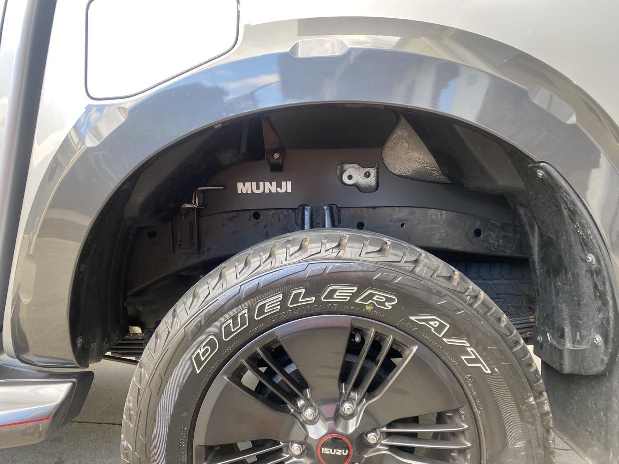 Composite Inner Guard Replacements REAR (Isuzu D-Max and Mazda BT-50 2 ...