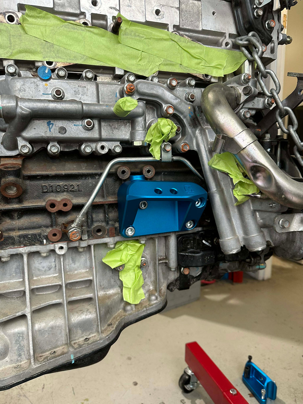Billet 4JJ3 Engine Conversion Mounts (Suits 4JJ3 into RA7, Ra, RC, Early D-Max Shape)