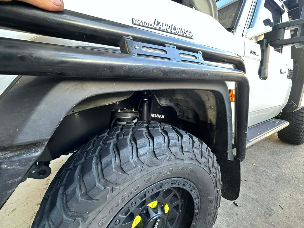 Composite Front Inner Guard Replacements - 70 Series Land Cruiser (2024 Onwards - Facelift)