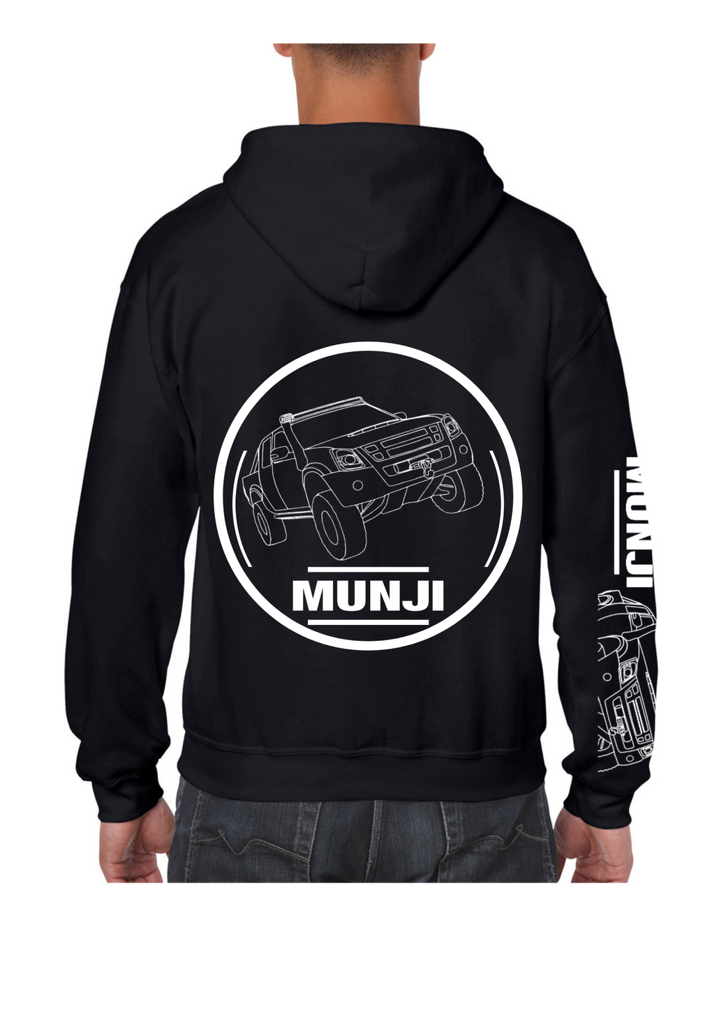 Munji OG Rig Graff Sleeve Hoodie