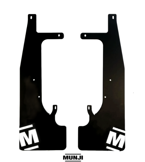 Composite Mudflap Replacements FRONT (Nissan NP300 ONLY)