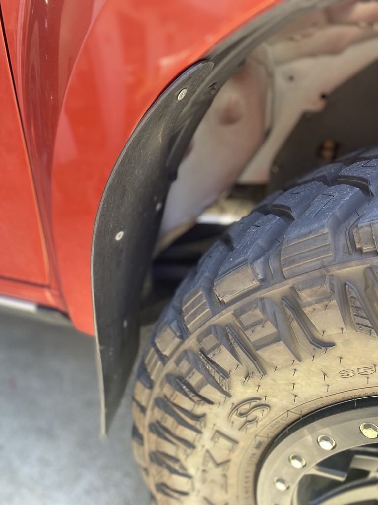 Composite Mudflap Replacements FRONT (Isuzu D-MAX 2012-2020