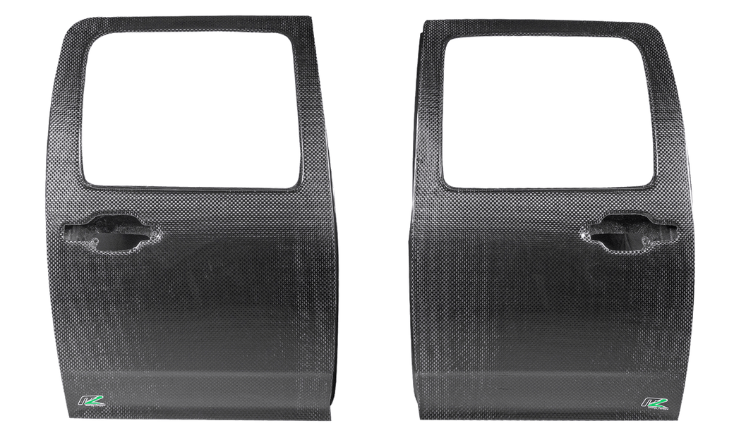 Carbon Fibre Rear OEM Doors (Pair) - Isuzu D-Max (2011) - INTRODUCTORY PRICE - PRE-ORDER!!!