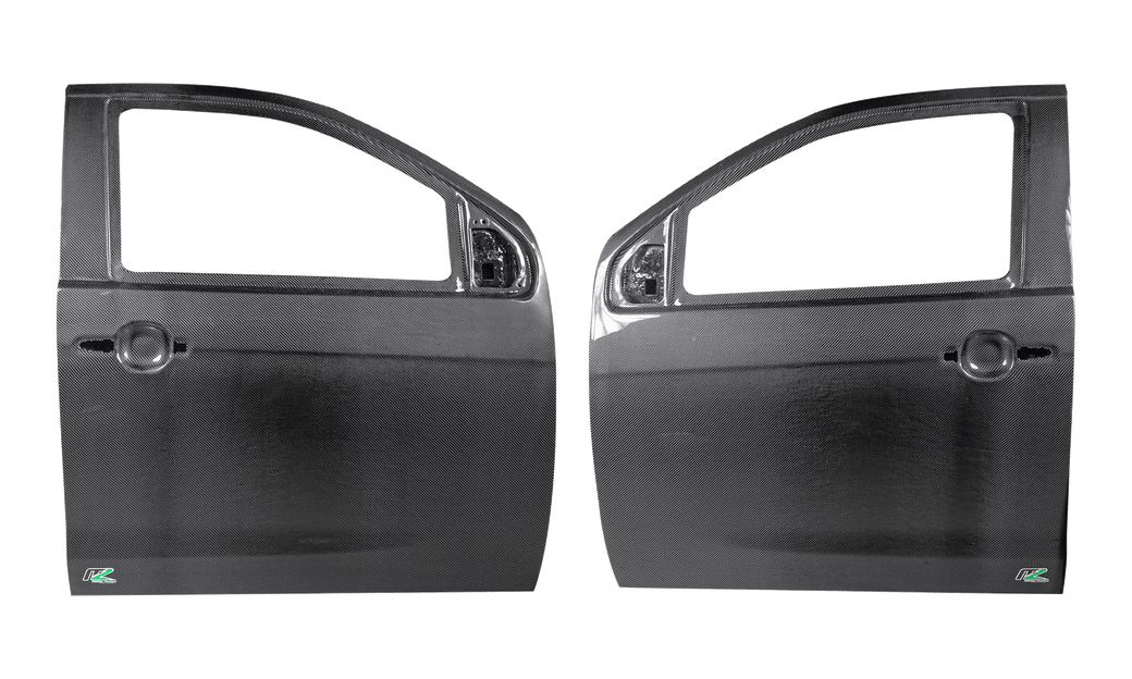 Carbon Fibre Front OEM Doors (Pair) - Twill Fabric - Isuzu D-Max (2012) - INTRODUCTORY PRICE - PRE-ORDER!!!