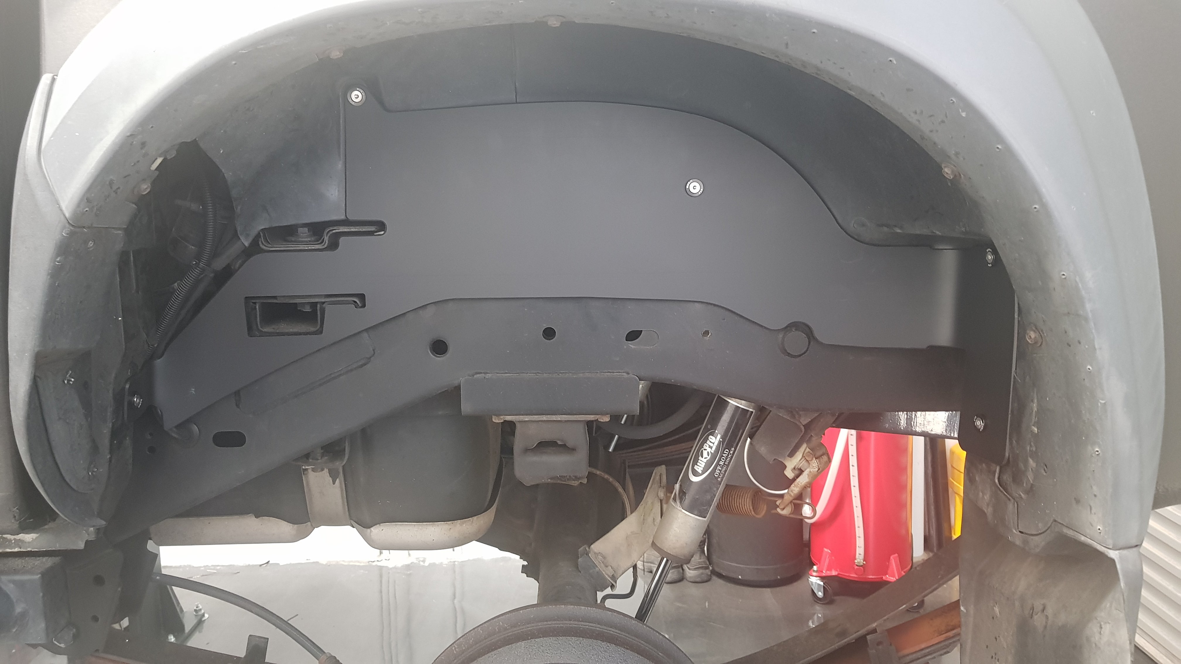 Composite Inner Guard Replacements REAR - RC Colorado, Early D-Max, RA ...