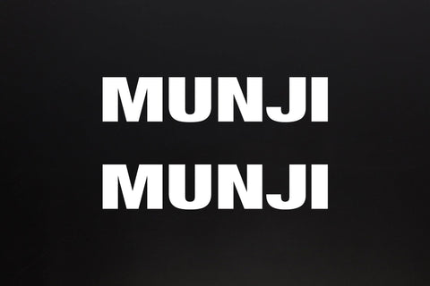 Sticker - Munji Logo without lines