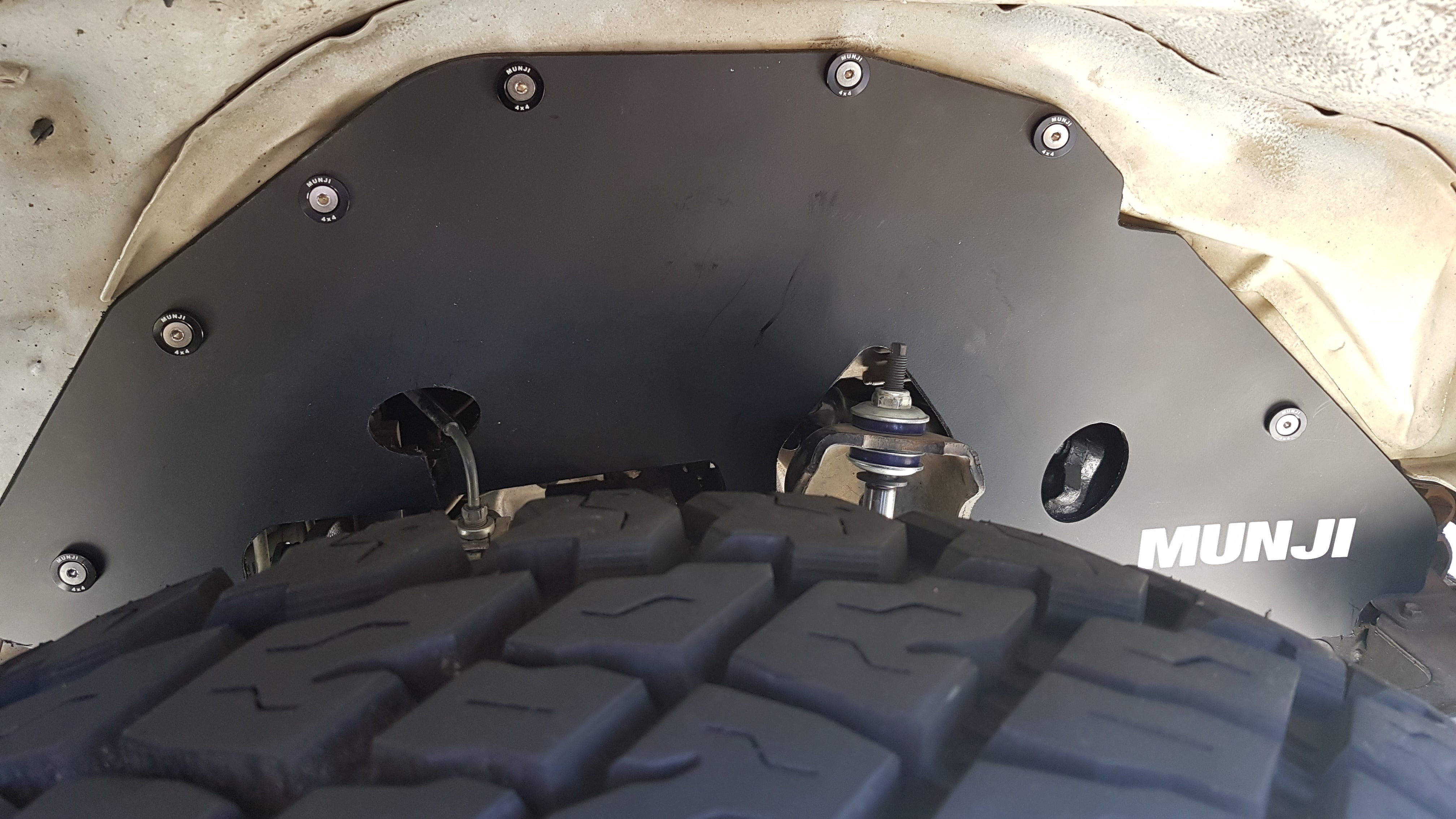 Composite Inner Guard Replacements FRONT - TF/R9 Holden Rodeo – Munji ...